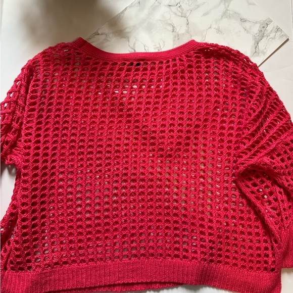 Express Open Stitch Dolman Sleeve Sweater. Size L. EUC - Picture 8 of 10